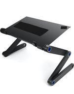 Laptop Stand Adjustable Foldable Desk Table, Portable Laptop Desk Pc Desk Compu