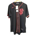 Nike MLB San Francisco Giants Baseball Jersey Black Medium
