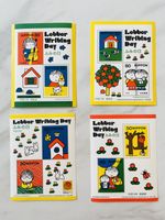 Japan Stamps Letter Writing Day , Dick Bruna 1999-2002 , 4 sheets set