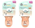 2x UNSIX Tommee Tippee Drink Cup Bottle 300ml Bite Resistant 12m+ WODERLAND
