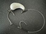 NORWAY ANTI TANGLE HALIBUT RIG , WEIGHTS UV GLOW In The Dark 500g