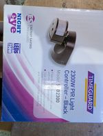 bulk buy of 4 TIMEGUARD 180 DEGREE PIR SENSOR SLB2300 LIGHT CONTROLLER