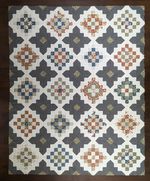Handmade Unfinished *Quilt Top Only* 90 x 72 Lella Boutique Flower Pot Essex