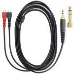 Audio Cable Replacement For Sennheiser HD25-SP, HD224, HD420 Headphones