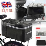 Bicycle Rear Seat Bag Bike Bike Cycling Pannier Rack Pack Waterproof Reflective