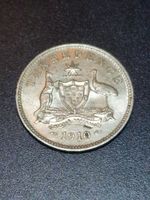 1910 Australia Threepence Silver Coin - First Year Of Issue - High Grade
