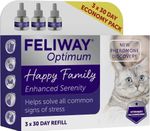 Feliway Optimum 30 Day Refill X 3 Value Pack | 48ml Optimum Refill 3 Pack