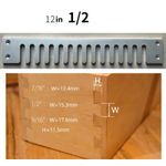 12 Inch Dovetail Router Template Jig Woodworking Carpenter Tool Precision Joints