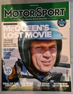 STEVE McQUEENS LOST MOVIE  Motorsport Magazine Issue February 2021