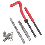 1/4” x 20 UNC Imperial Thread Repair Kit Helicoil Set for Damaged Threads 14pc