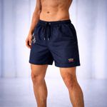 Paul & Shark Navy Blue Swim Shorts Men Mesh Lined Drawstring Pockets S-2XL