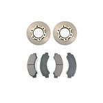 Front Brake Discs & Pads For Isuzu Grafter NLR87 1.9 N35.125 3.5T 2016 +