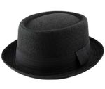 HEISENBERG BREAKING BAD PORK PIE Trilby Porkpie Hat Cap Textured Black