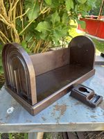 ART DECO BAKELITE BOOK SHELF EBCO & Shuttle Ink Well Art Deco Bakelite 1930-40