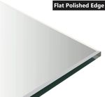 Mirror Polished Edge Cut To Size Custom Made Bespoke 4mm/6mm Silver