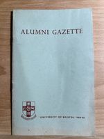 University Of Bristol 1964-65 Alumni Gazette 
