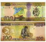2023 Solomon Islands 100 Dollars P-36 UNC NEW Banknotes