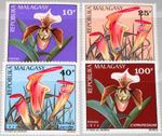 Madagascar Malagasy 1973 691-94 495-98 Orchids Orchids Flowers **