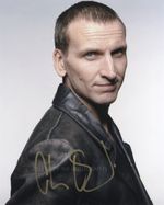 CHRISTOPHER ECCLESTON as the Ninth Doctor - Doctor Who GENUINE SIGNED AUTOGRAPH