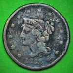 1843 United States Coronet Liberty Head LARGE CENT Copper Coin