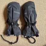 Dakine Ski Gloves Men’s Mittens Black Medium Leather Palm Goretex Used Once