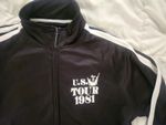 OZZY OSBOURNE BLIZZARD OF OZZ JACKET * ZIPPER POCKETS BLACK SABBATH RANDY RHOADS