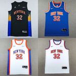 New York Knicks 32 Mens Short Sleeve T-Shirt Top Stitched S-XXL