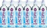 Alkaline Ionised Spring Water pH9+ Purified Clean Smooth ACTIPH 600ml x 24Pk