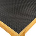 Black Felt Backed Table Protector Heat Resistant  All Sizes