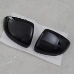 Pair Gloss Black Wing Mirror Cover Caps For Mercedes A Class CLA W177 C118 2019+