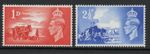 Channel Islands 1948 Third Anniversary of Liberation pair SG C1-C2 Mnh.