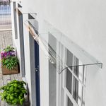 Door Canopy Awning Back Front Window Roof Rain Cover Porch Patio Outdoor Shelter