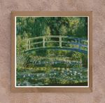 Monet Japanese Bridge Counted Cross Stitch Kit 12x11.5"