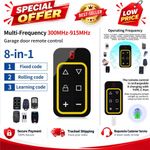 Universal Garage Door Remote 8 Channel Multi Frequency 300-915MHz Clone