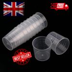 20pcs 30ml Measuring Cups Plastic Disposable Liquid Container Home Kitchen Tool