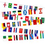 World Cup 15M Bunting Pack – All 48 Nations – 21x14cm Flags