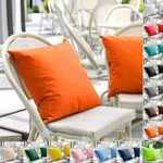 UK WATERPROOF Outdoor Cushion Cover Garden Furniture Cushion 16" 18" 20" 22" 24"