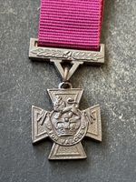 Victoria Cross VC Miniature Dress Medal With Ribbon