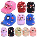 Kids Toddler Boys Girls DIY Handmade Baseball Cap Outdoor Snapback Trucker Hat