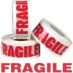FRAGILE PRINTED STRONG PARCEL TAPE MULTILISTING 12 6 24 36 50mm 66m BOX 2" 72