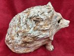 Andrew’s Ceramics, Newquay   Hedgehog “Treacle”   White Stoneware Ornament