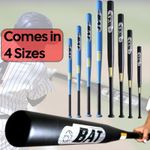 Top Quality Baseball Bat Heavy Duty Metal Rounder Practice Softball Pole Stick