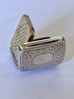 George III Silver Gilt Vinaigrette London 1807 THOMAS JOHNSON