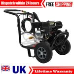 Petrol Pressure Washer 3.6 L Tank 3500 PSI 2.6 GPM 212CC Jet Wash 8 Meter Hose