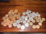 Bundle of Irish Mixed Coins From Ireland