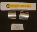 CBR900RR Fireblade  1996 - 1997 Captive front wheel  spacers. Silver