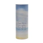 Scattering Ashes Urn, Scatter Tube, Cremation Urn - 33cm I wait for you...
