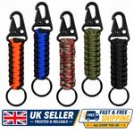 Paracord Keyring Keychain Camping Survival Army Key Ring Gift