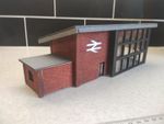 OO Scale Modern Station Building - Fully Built