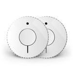 FireAngel Smoke Alarm FA6620-R Optical Smoke Sensor – 2-Pack 10-Year Battery 